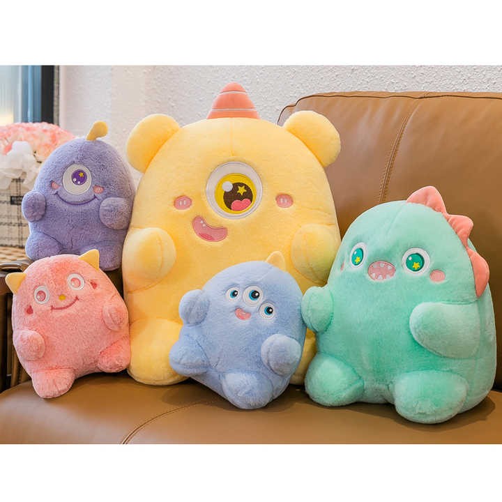 New Cute 23/33/40cm 2025 Pillow Monsters Stuffed Animal Soft Cuddly Hug Toy Monster Plush Toys